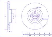 Диск тормозной TG-43512-05050/RN1210V *Ti•GUAR