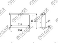 Радиатор отопителя салона TG-RIH0039/87107-06040 * Ti•GUAR