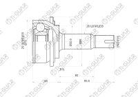 ШРУС TG-9588 / TO-088 * TiGuar