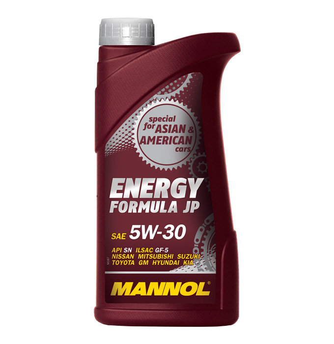 Mannol Energy Formula JP SAE 5W30 1л API SN ILSAC GF-5; GM dexos1 WSS-M2C945-A / WSS (1059)