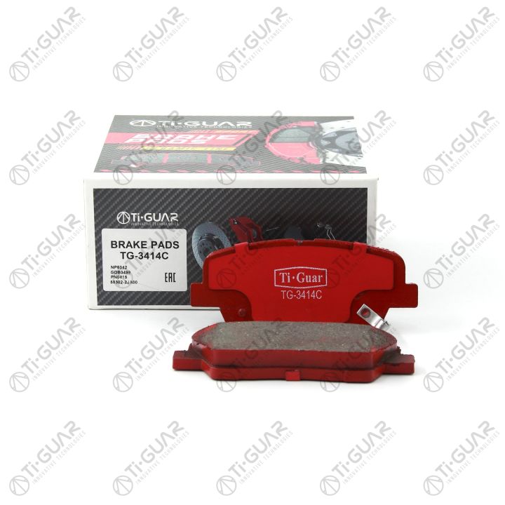 Тормозные колодки TG-3414C/PN0415 (КЕРАМИКА)* Ti·GUAR Тормозные колодки TG-3414C/PN0415 (КЕРАМИКА)* Ti·GUAR