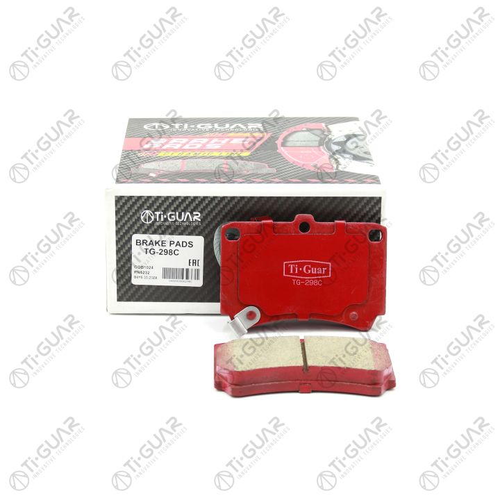 Тормозные колодки TG-298C/PN5232 (КЕРАМИКА)* Ti·GUAR Тормозные колодки TG-298C/PN5232 (КЕРАМИКА)* Ti·GUAR