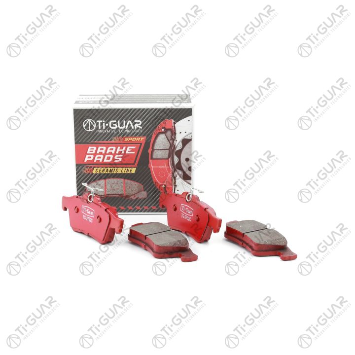 Тормозные колодки TG-2702C/PN2702 (КЕРАМИКА)* Ti·GUAR Тормозные колодки TG-2702C/PN2702 (КЕРАМИКА)* Ti·GUAR