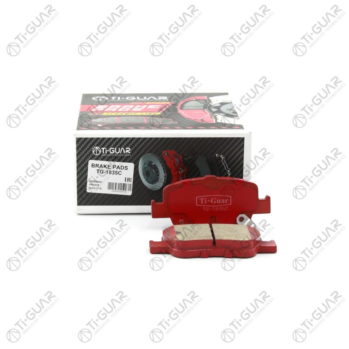 Тормозные колодки TG-1835C/PN1835 (КЕРАМИКА)* Ti·GUAR Тормозные колодки TG-1835C/PN1835 (КЕРАМИКА)* Ti·GUAR