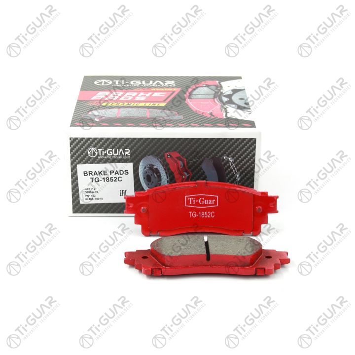 Тормозные колодки TG-1852C/PN1852 (КЕРАМИКА)* Ti·GUAR Тормозные колодки TG-1852C/PN1852 (КЕРАМИКА)* Ti·GUAR