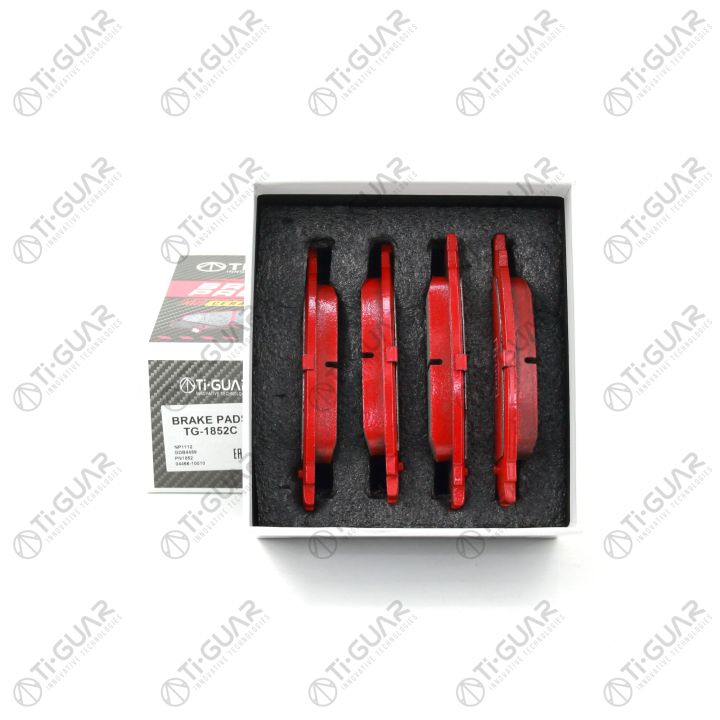 Тормозные колодки TG-1852C/PN1852 (КЕРАМИКА)* Ti·GUAR Тормозные колодки TG-1852C/PN1852 (КЕРАМИКА)* Ti·GUAR