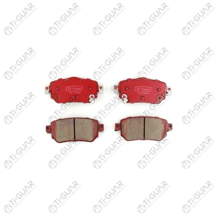 Тормозные колодки TG-2806C/PN2806 (КЕРАМИКА)* Ti·GUAR Тормозные колодки TG-2806C/PN2806 (КЕРАМИКА)* Ti·GUAR