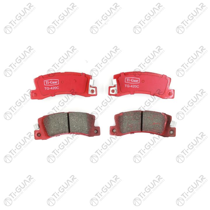 Тормозные колодки TG-420C/PF1321 (КЕРАМИКА)* Ti·GUAR Тормозные колодки TG-420C/PF1321 (КЕРАМИКА)* Ti·GUAR