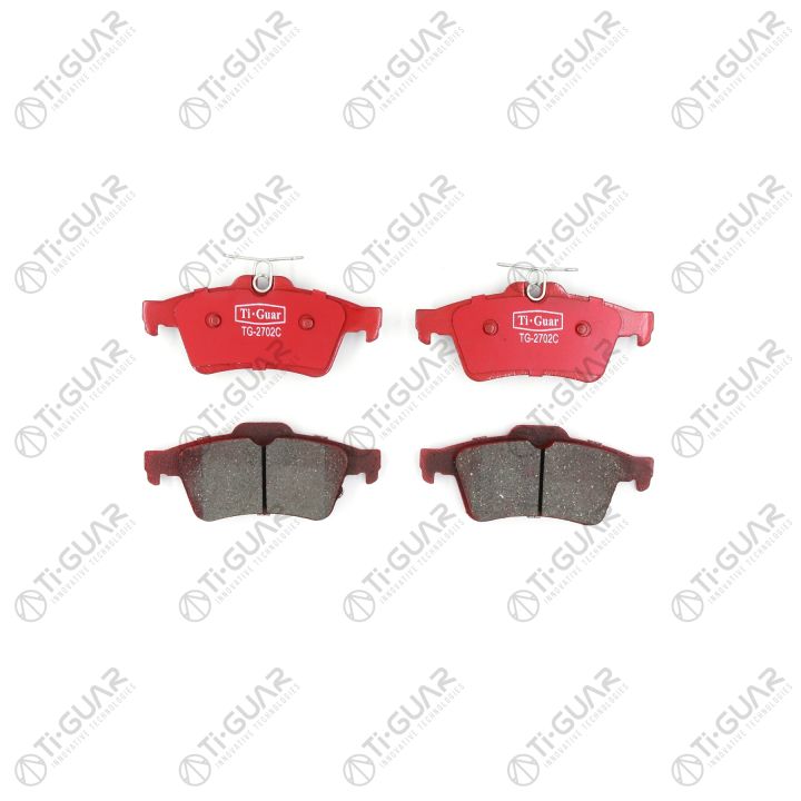 Тормозные колодки TG-2702C/PN2702 (КЕРАМИКА)* Ti·GUAR Тормозные колодки TG-2702C/PN2702 (КЕРАМИКА)* Ti·GUAR