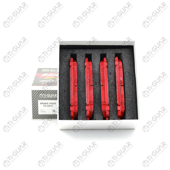Тормозные колодки TG-247C/PN1144 (КЕРАМИКА)* Ti·GUAR Тормозные колодки TG-247C/PN1144 (КЕРАМИКА)* Ti·GUAR