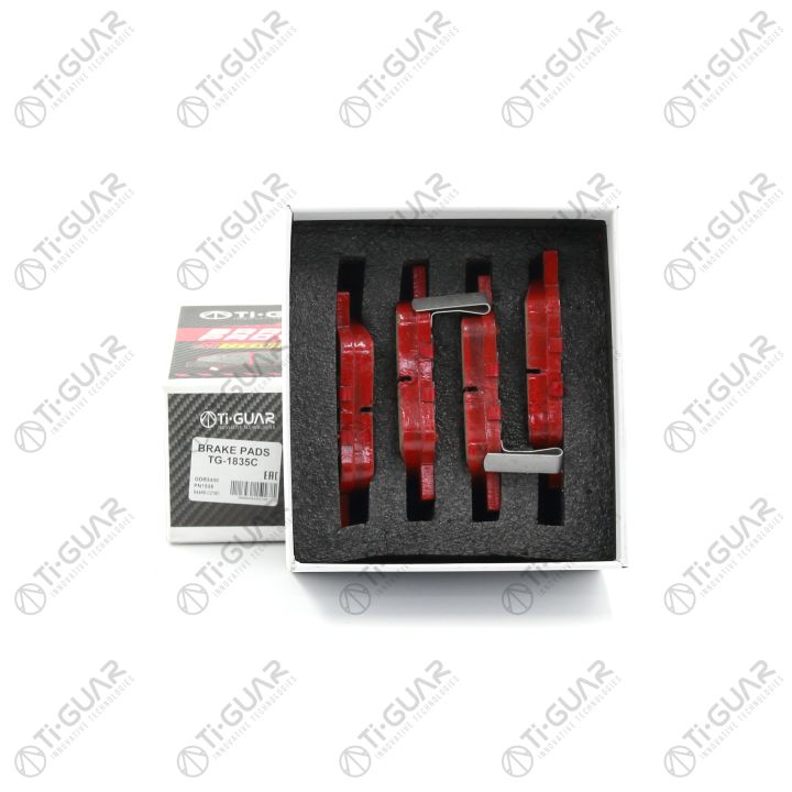 Тормозные колодки TG-1835C/PN1835 (КЕРАМИКА)* Ti·GUAR Тормозные колодки TG-1835C/PN1835 (КЕРАМИКА)* Ti·GUAR