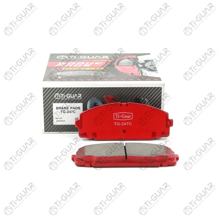 Тормозные колодки TG-247C/PN1144 (КЕРАМИКА)* Ti·GUAR Тормозные колодки TG-247C/PN1144 (КЕРАМИКА)* Ti·GUAR