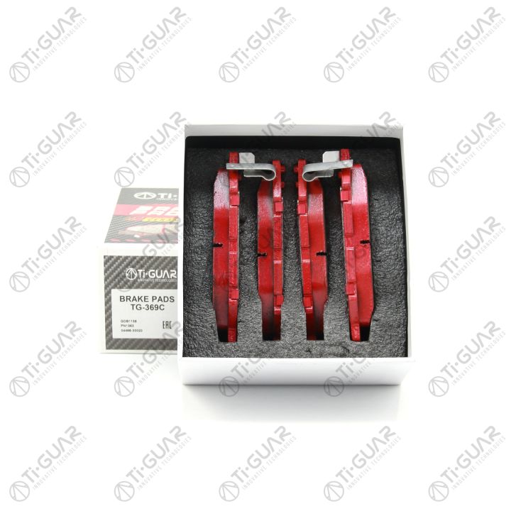 Тормозные колодки TG-369C/PF1363 (КЕРАМИКА)* Ti·GUAR Тормозные колодки TG-369C/PF1363 (КЕРАМИКА)* Ti·GUAR