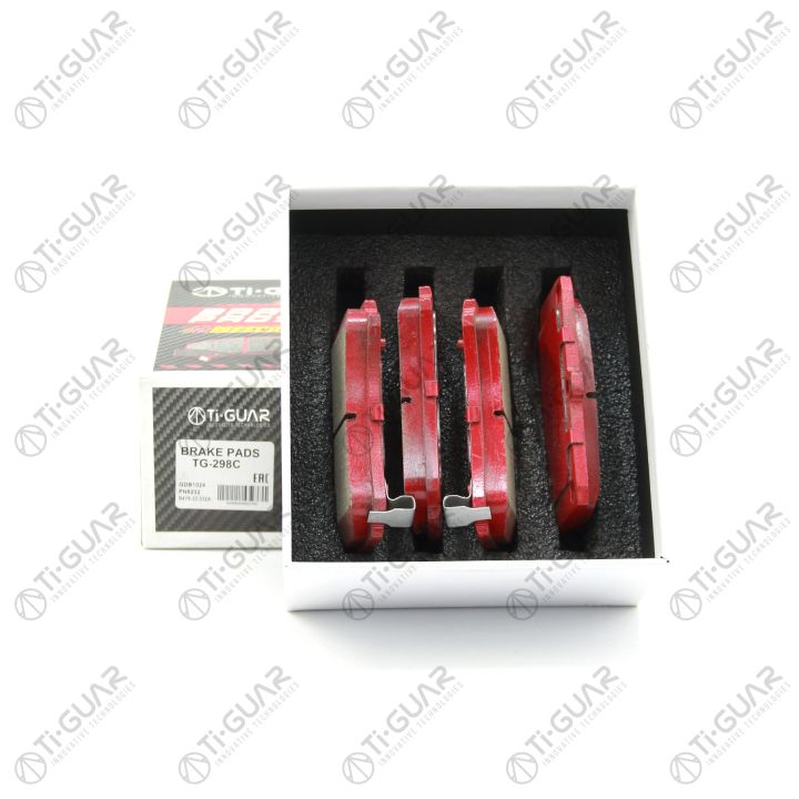 Тормозные колодки TG-298C/PN5232 (КЕРАМИКА)* Ti·GUAR Тормозные колодки TG-298C/PN5232 (КЕРАМИКА)* Ti·GUAR